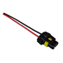 2x HB3 9006 HB4 Bulb Socket Female Adapter Connector for Headlight Fog Lamp