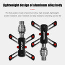 Quick Release Bike Flat Pedals Lightweight MTB Road Folding Bike Platform Pedals