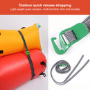 2pcs Cargo Tie Down Lash Belt with Buckle Travel Kit Luggage Strap (Green) Newly