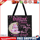 Cartoon letters Printed Shoulder Shopping Bag Casual Large Tote Handbag