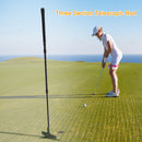Golf Putter 2 Way Right Left Handed Telescopic Golf Training Putter (Black)
