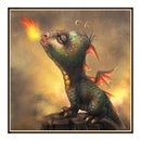 Dinosaur 5D Round Diamond Painting Embroidery DIY Needlework Cross Stitch/A