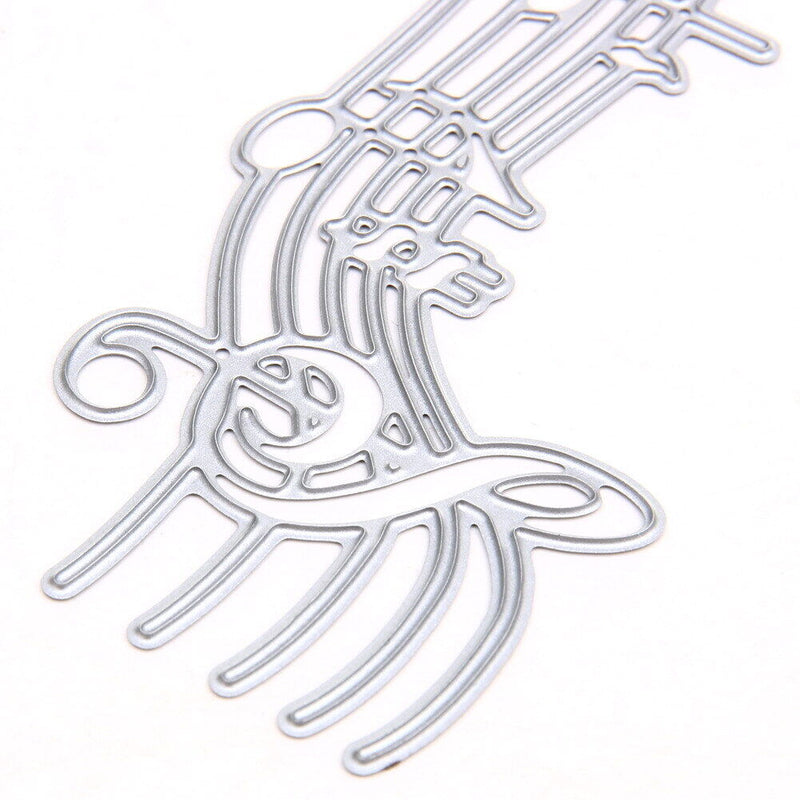 Music Takes Music Key Metal Punch Molds DIY Scrapbooking Dies Embossing Pa