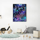 No Frame Nordic Modern Canvas Print Painting Starry Sky Wall Art Picture Poster
