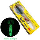 #A UV Luminous Bionic Squid Fishing Lures 60g 15cm Wobbler Soft Bait Fishing Tac