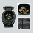For Trailer Coupling Socket Auto Adapter Plug Adapter Connector 13 to 7 Pin
