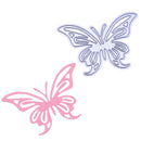 2pcs Heart Butterfly Metal Punching Molds Stencils Scrapbooking Embosses DIY