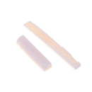 Buffalo Bone Guitar Bridge Nut Saddle for 6 String Classical Guitar White Newly