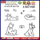 Animal Metal Cutting Die Transparent Seal Paper Card Stencils Decorative Craf