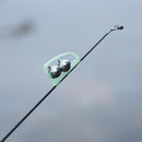 10pcs/Set Luminous Twin Bells Fishing Bite Alarms Portable Fishing Tackle Newly