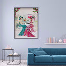 Special Shaped Diamond Painting Partial Drill Noble Lady DIY Picture (Y017)