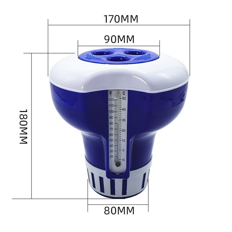 Drug Dispenser Swimming Pool Cleaning Tool Floating Chlorine Dispenser