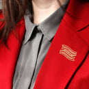 Fashion Z-shaped Letters Enamel Brooch Lapel Pins for Shirt Necklace Jacket Badge