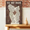 To My Mom Canvas Gift From Daughter Mother's Day Gift Decorative K1A4 E6B4