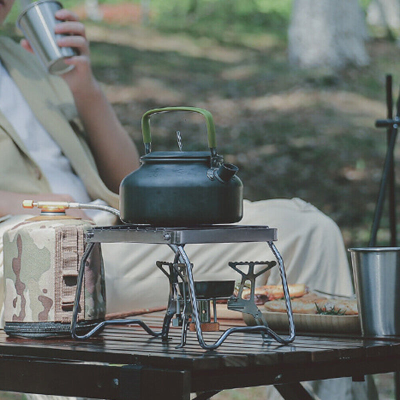 Backpacking Camping Cooker Oven Campfire BBQ Grill Stand Grill Accessories