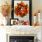 Large Size Double Sided Wooden Sign Fall and Halloween Decorations for Hom!