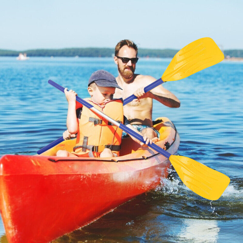 2pcs Detachable Kayak Fishing Boat Rafting Paddle Surfing Canoe Boating Paddl