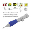 Threaders ABS Plastic Stitching Knitting Embroidery Pen Set Punch Needle Sewing