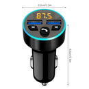 Bluetooth FM Transmitter Car Charger Fast Charger Adapter Car MP3 Player