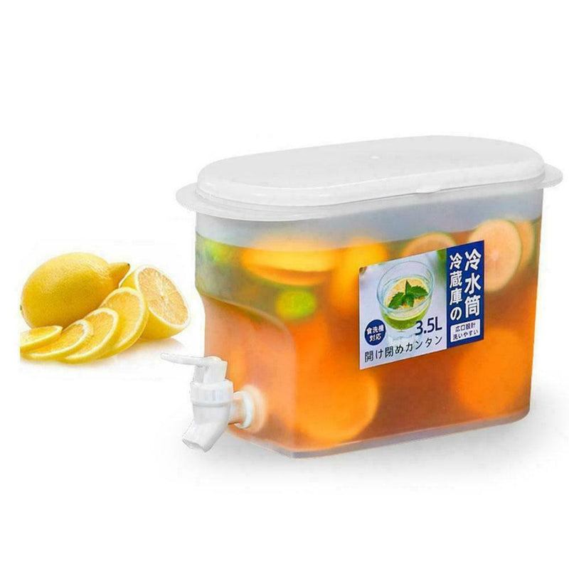 Water Jug With Faucet Lemon Juice Jug Kitchen Drinkware 18*11*25cm 6563 X2V5