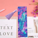 Special Shaped 5D DIY Cartoon Diamond Painting Bookmark (Feather - AA252) Newly