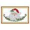 14CT Stamped Cartoon DIY Cloth Counted Cross Stitch Kit Needlework Home Decor