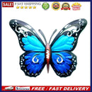 16.5cm Metal Wall Hanging Butterfly Insect Sculpture Home Wrought Iron Butter