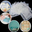 Album Decor Scrapbooking Layering Stencils Embossing Template Walls Painting