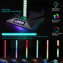 RGB Gaming Headphone Stand Headset Desk Display Holder Pickup Rhythm Light Newly