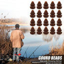 20pcs Fishing Beads Plastic Beads Round Fishing Stops Stopper Carp Fishing Gear