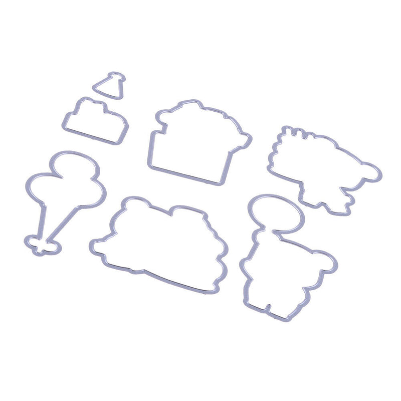 Birthday Cutting Die Stencil Scrapbooking Paper Card DIY Photo Album(SC135)-1833