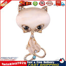 Classic Filled Opal Stone Brooches Women Animal Crystal Pin Buckle Jewelry Newly