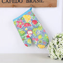Glove Hot Pot Mitts Bakeware Oven Mitts Microwave Oven Polyester Thickened