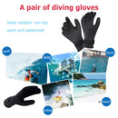 3mm Neoprene Scuba Snorkeling Gloves Non Slip Diving Winter Swim Glove (L) Newly