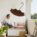Umbrella Shaped Hanging Bird Feeder Hanging Hummingbird Garden Balcony Decor