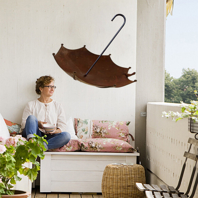 Umbrella Shaped Hanging Bird Feeder Hanging Hummingbird Garden Balcony Decor