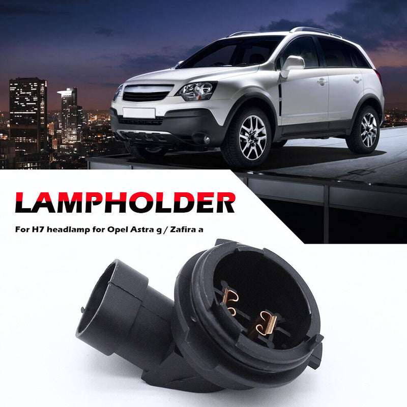 H7 Headlight Bulb Socket Lamp Holder Low Beam for Opel Astra G Zafira A Newly