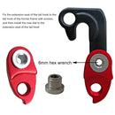 Bicycle Rear Derailleur Hanger Extension MTB Gear Tail Hook Extender (Red) Newly