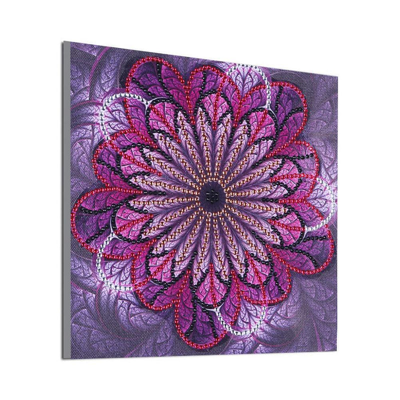 5D DIY Special-shaped Diamond Painting Cross Stitch Mosaic (H091 Flower) Newly