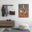 Painting By Numbers Kit DIY Birds on Branch Canvas Oil Art Picture Craft