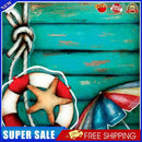 5D DIY Full Drill Round Shape Starfish Rhinestone Diamond Drawing Home Decor