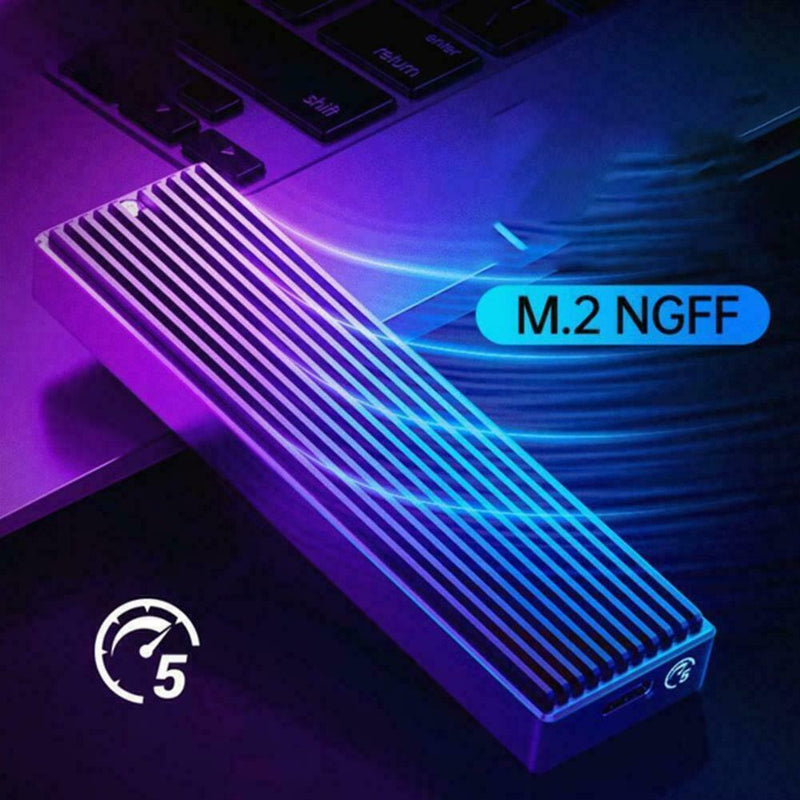 M.2 NGFF to USB3.1 SSD Enclosure Adapter Type-C SSD Box External Sale Hot Q9Y9