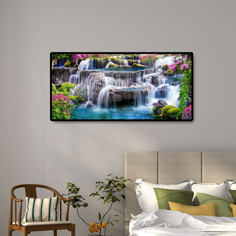 Mountain Scenery DIY Diamond Painting 5D Full Round Rhinestone Canvas Wall Art