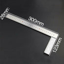 Steel L-Square Angle Ruler 90° Ruler For Woodworking Top Carpenter Tool R2O6