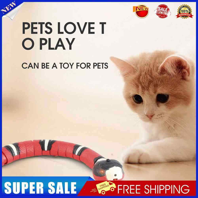 Indoor Sensing Interactive Cat Toys Simulation Animal Cat Teaser Pet Supplies