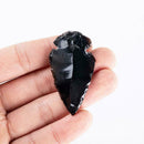 30-50mm Stunning Obsidian Carved Head Specimen Hot Healing Crystal Gifts B3C5