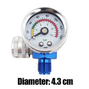 Spray Gun Adjust Air Pressure Regulator Gauge for Car Auto Repair Painting