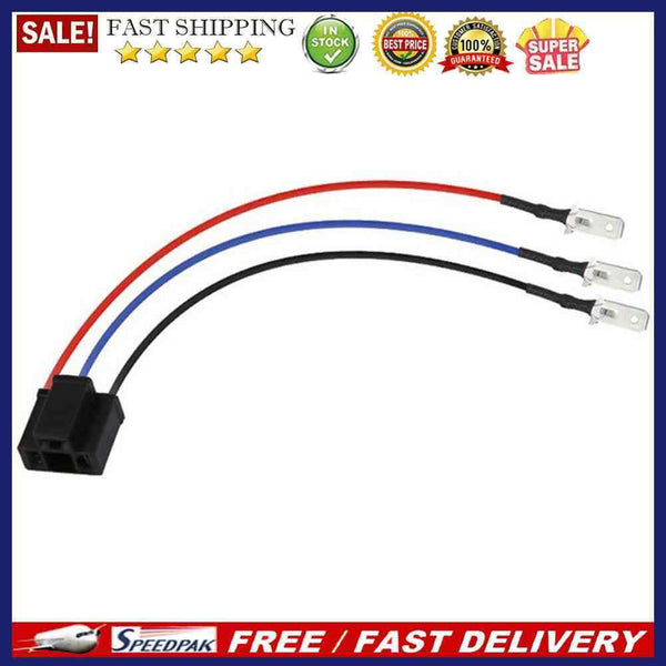 Car LED Headlight Lamp Socket Wiring Harness Female Connector Cable for H4