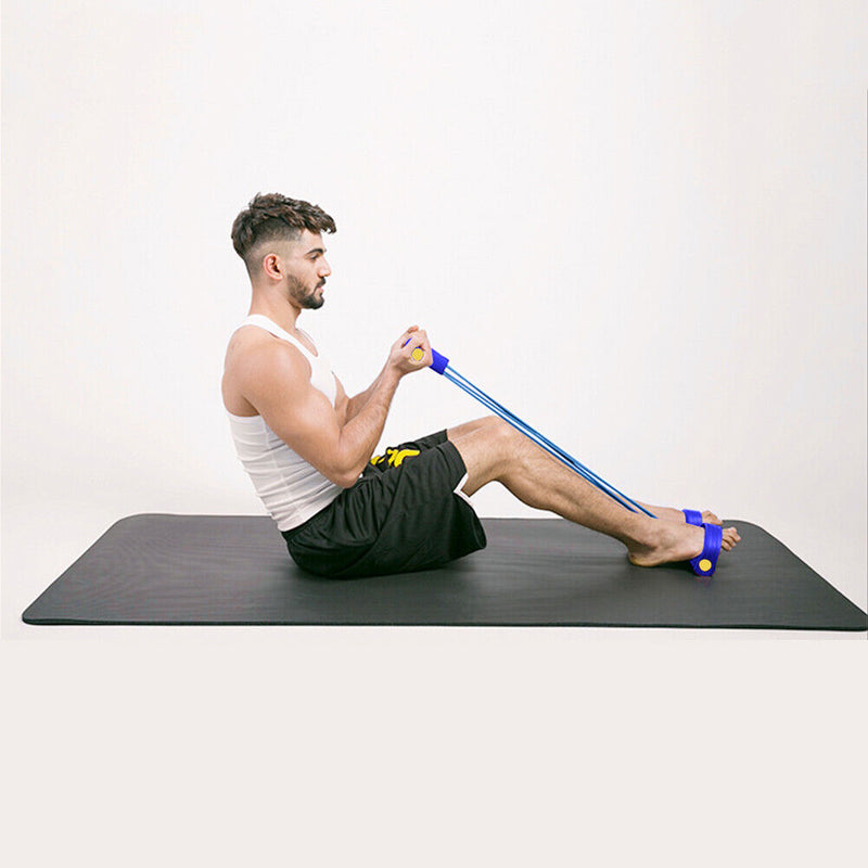 Multifunctional Leg Tummy Training Sit-up Spring Pedal Rally Fitness Pull Clothes