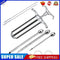 Stainless Steel Spice Syringe Set BBQ Meat Sauce Injector Kitchen Tools (B)